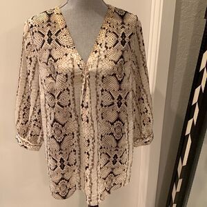 Animal Print Tunic